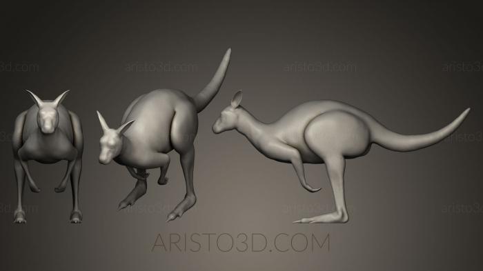 Animal figurines (STKJ_0331) 3D model for CNC machine